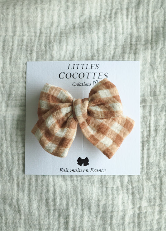 Barrette noeud Sophie