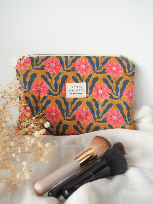 Pochette plate matelassée Colette